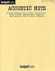 Acoustic Hits – Budgetbooks | Piano, zang en gitaar