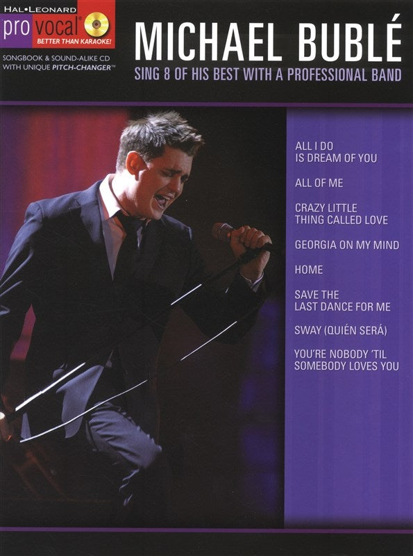 Michael Bublé – Pro Vocal Men's Edition Volume 27 | Piano, zang en gitaar