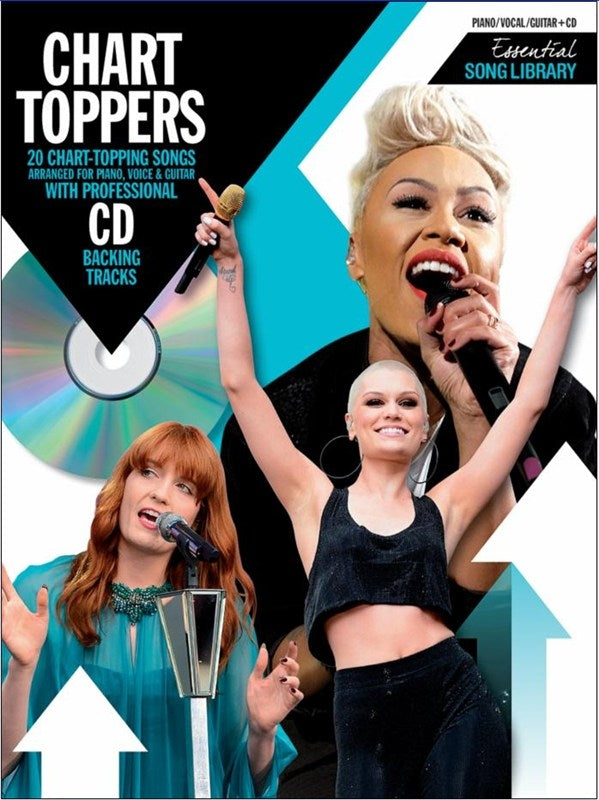 Chart Toppers: Essential Song Library | Piano, zang en gitaar