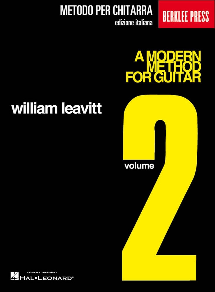Metodo moderno per chitarra - Volume 2 – William Leavitt | Gitaar