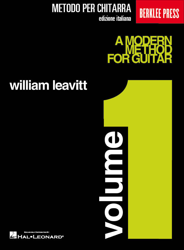 Metodo moderno per chitarra - Volume 1 – William Leavitt | Gitaar