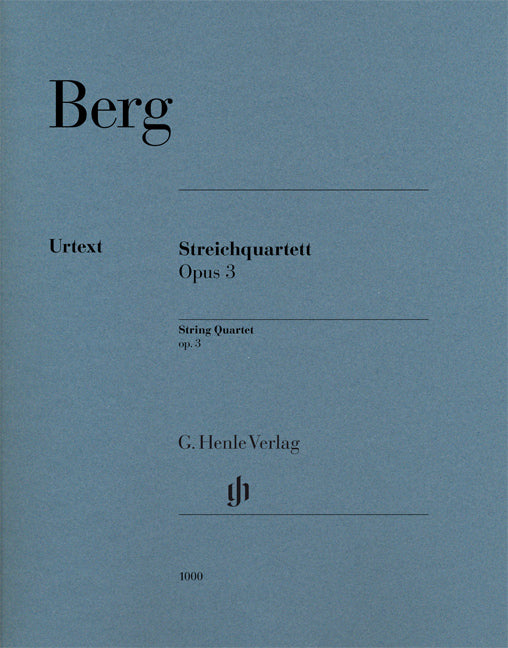 Streichquartett op. 3
