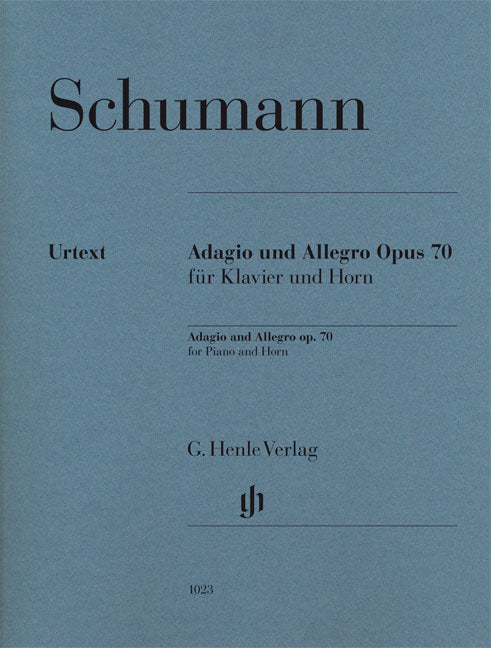 Adagio & Allegro Op. 70 Horn & Piano