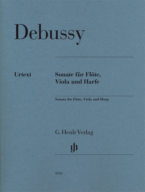Sonata For Flute, Viola And Harp