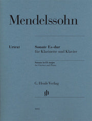Sonate Es-dur für Klarinette und Klavier