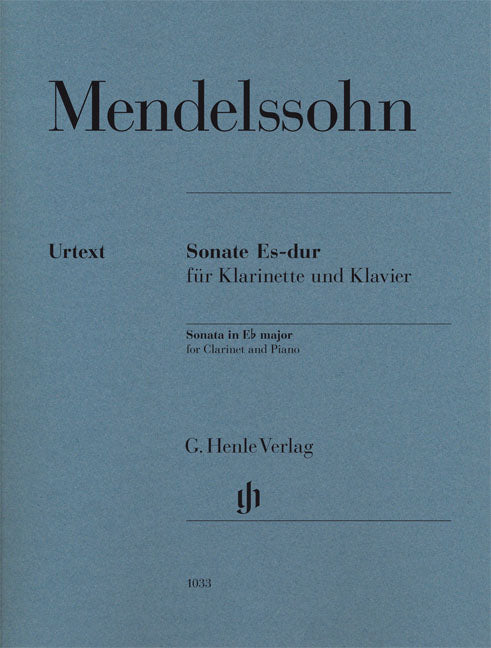 Sonate Es-dur für Klarinette und Klavier