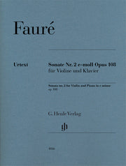 Violin Sonata No.2 E Minor Op.108