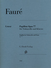 Papillon Op 77 Cello/Piano