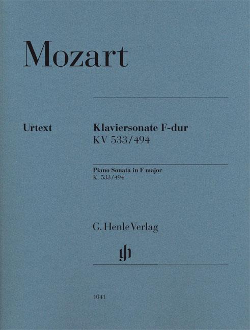 Sonata In F K.533/494