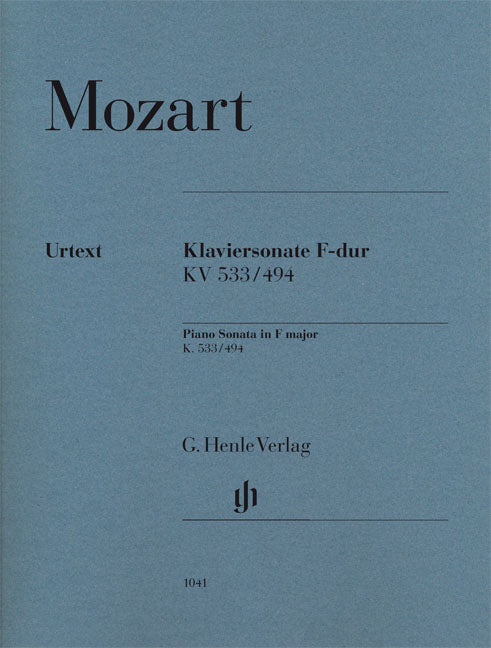 Sonata In F K.533/494 afbeelding 2