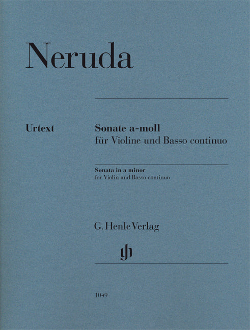Sonate a-moll für Violine und Basso continuo