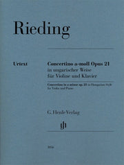 Concertino in a minor op. 21 in Hungarian Style