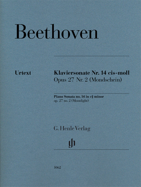 Klaviersonate Nr. 14 cis-moll op. 27 Nr. 2 afbeelding 2