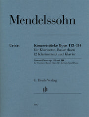 Konzertstücke Opus 113 und 114