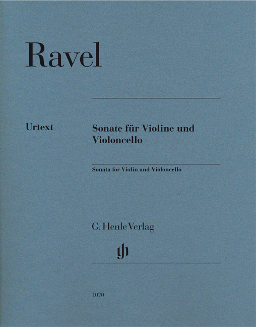 Sonata For Violin And Violoncello