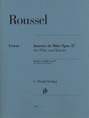 Joueurs de flûte, Opus 27 für Flöte und Klavier