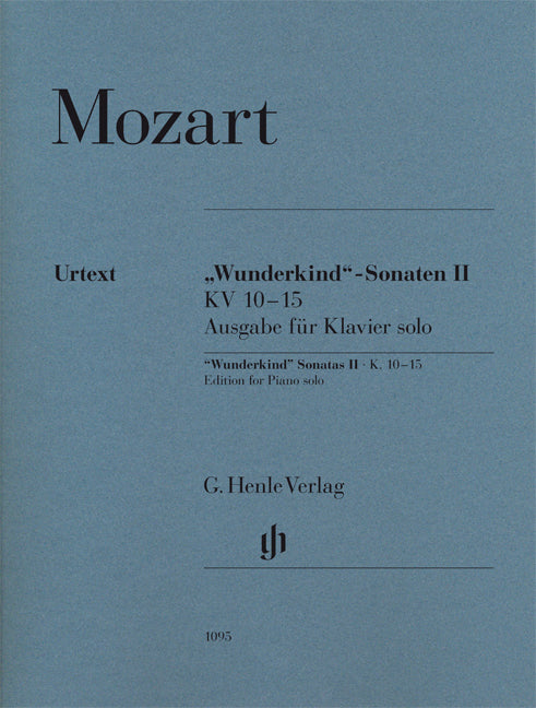 Wunderkind' Sonatas Volume II K.10-15 afbeelding 2