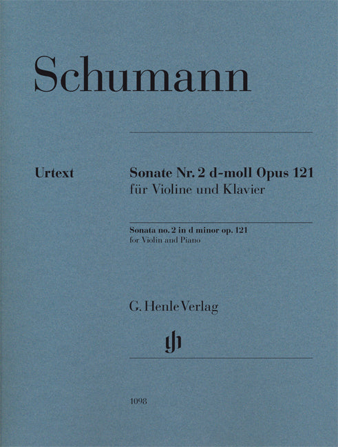 Violin Sonata No.2 In D Minor Op.121