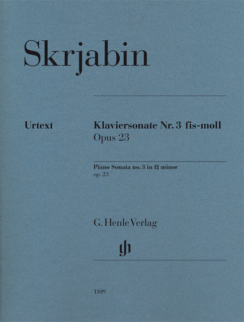 Piano Sonata No.3 in F Sharp minor Op.23 afbeelding 2