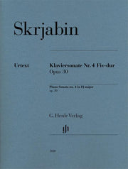 Piano Sonata No. 4 In F Sharp Op. 30