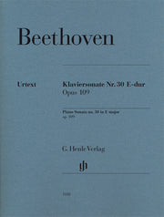 Piano Sonata no. 30 in E major op. 109