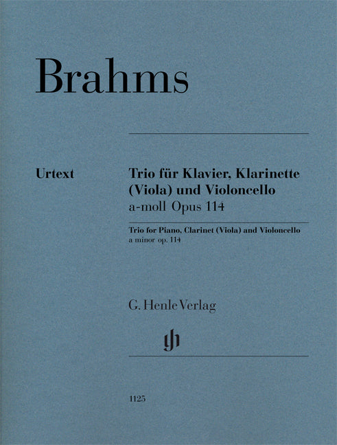 Trio for Piano, Clarinet (Viola) and Violoncello