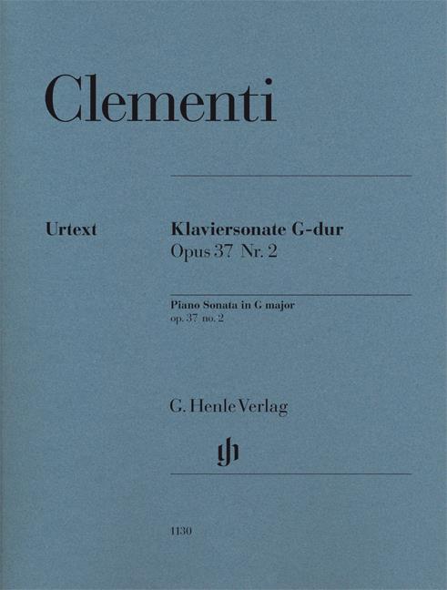 Klaviersonate G-dur Opus 37 Nr. 2