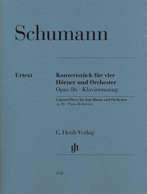 Concert Piece For Four Horns And Orchestra Op.86