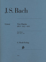 Bach - Vier Duette BWV 802 BWV805 - (Piano)
