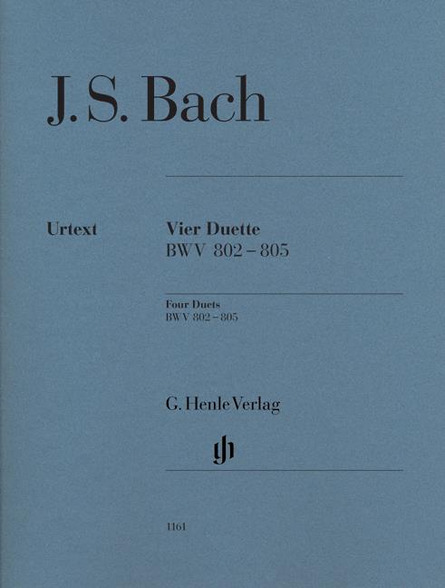Bach - Vier Duette BWV 802 BWV805 - (Piano)