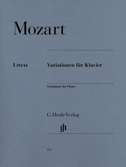 Mozart - Piano Variations - (Piano)