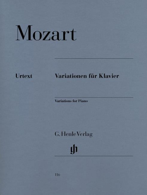 Mozart - Piano Variations - (Piano)