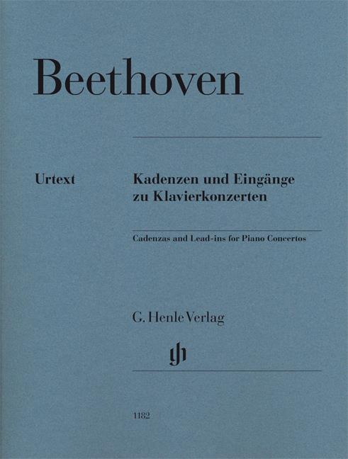 Beethoven - Kadenzen und Eingänge zu Klavierkonzerten - (Piano)