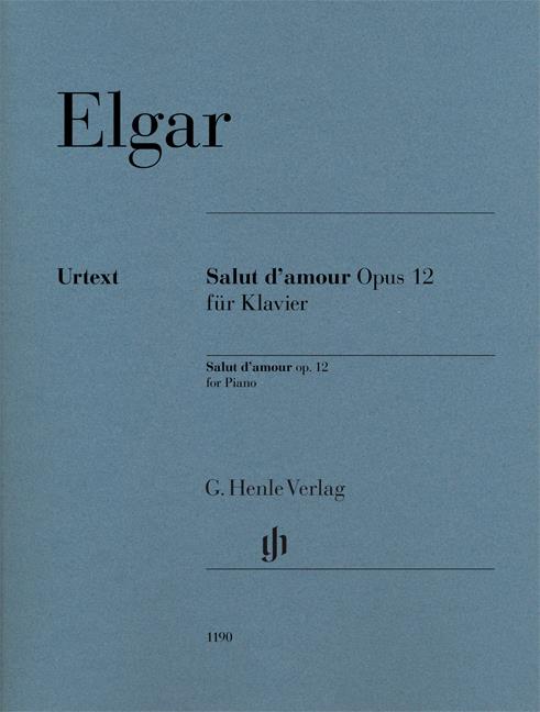 Elgar - Salut d'amour Opus 12 für Klavier - (Piano)
