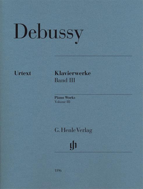 Debussy - Klavierwerke Band III - (Piano)