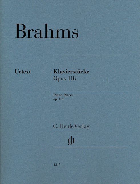 Brahms - Klavierstücke op. 118 - (Piano) afbeelding 2