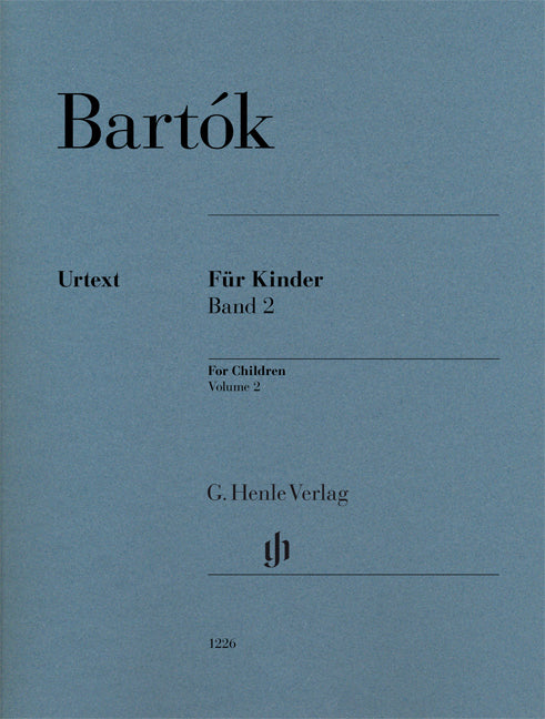 Bartok - For Children Volume 2 - (Piano) afbeelding 2