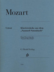 Mozart - Klavierstücke aus dem Nannerl-Notenbuch - (Piano)
