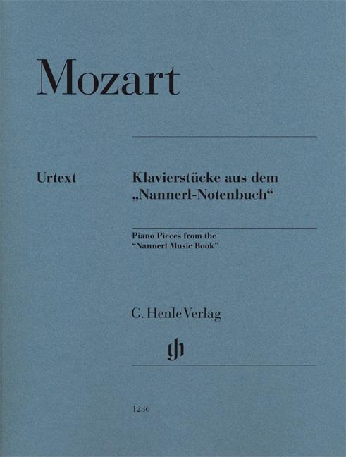 Mozart - Klavierstücke aus dem Nannerl-Notenbuch - (Piano)
