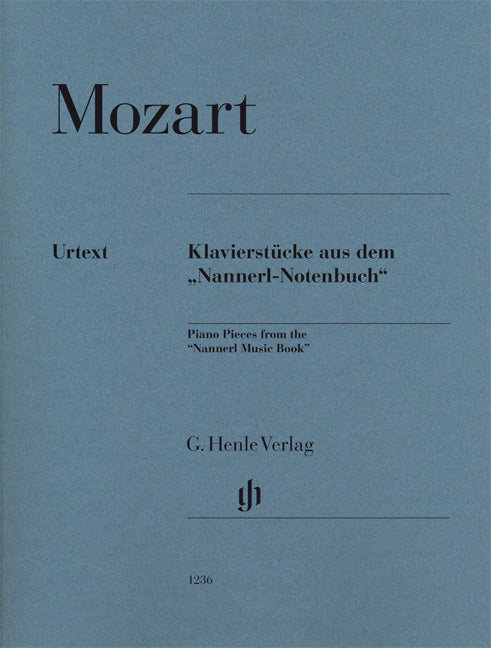 Mozart - Klavierstücke aus dem Nannerl-Notenbuch - (Piano) afbeelding 2