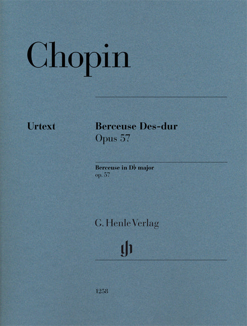 Chopin - Berceuse Des-dur op. 57 - (Piano) afbeelding 2