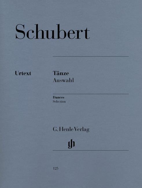 Schubert - Dances - Selection (Henle Verlag) - (Piano)