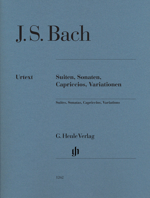 Bach - Suiten, Sonaten, Capriccios, Variationen - (Piano) afbeelding 2