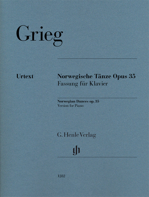 Grieg - Norwegian Dances op. 35 - (Piano) afbeelding 2
