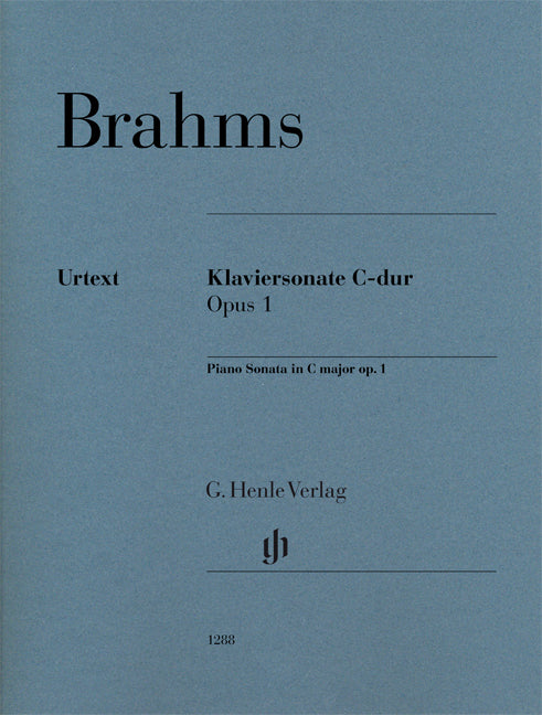 Brahms - Klaviersonate C-dur op. 1 - (Piano) afbeelding 2