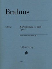 Brahms - Piano Sonata in f sharp minor op. 2 - (Piano)