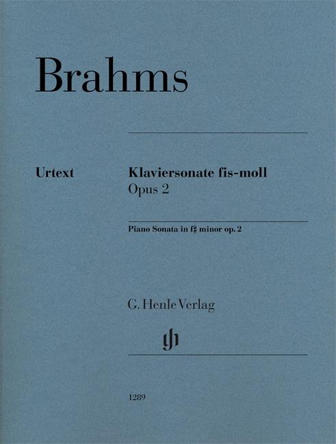 Brahms - Piano Sonata in f sharp minor op. 2 - (Piano)