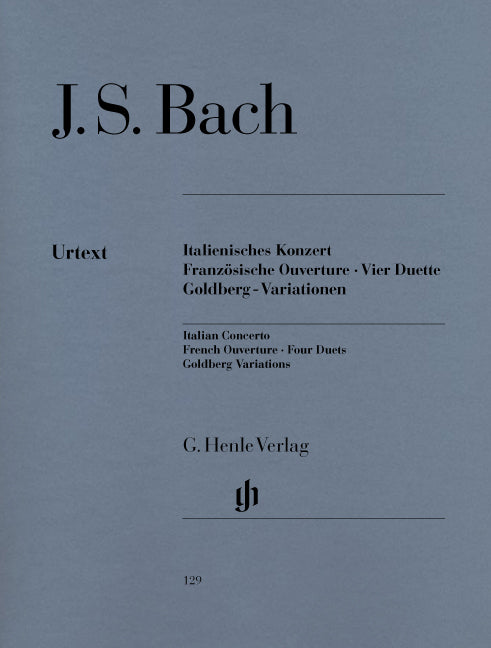 Bach - Italienisches Konzert, Französische Ouverture - (Piano) afbeelding 2