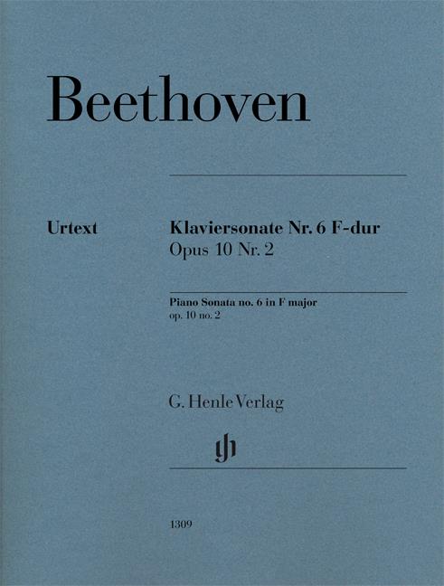 Beethoven - Piano Sonata no. 6 in F major op. 10,2 - (Piano)