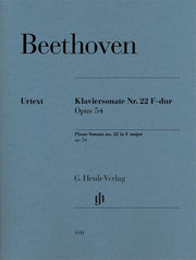 Beethoven - Piano Sonata no. 22 in F major op. 54 - (Piano)